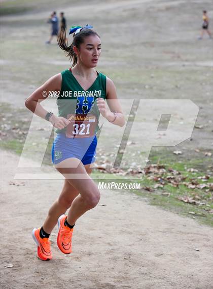 Thumbnail 2 in CIF Central Section Cross Country Championships (Girls D2 Race) photogallery.