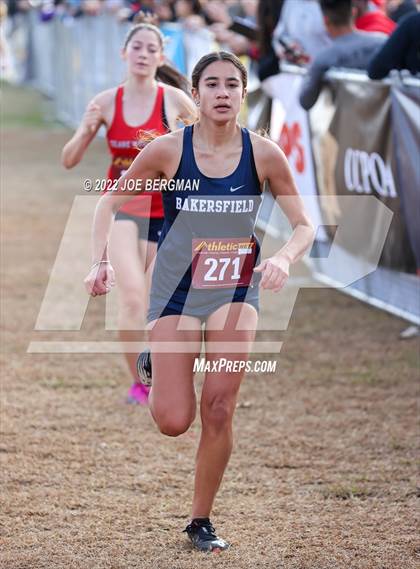 Thumbnail 1 in CIF Central Section Cross Country Championships (Girls D2 Race) photogallery.