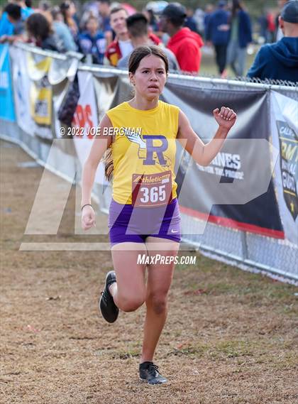 Thumbnail 1 in CIF Central Section Cross Country Championships (Girls D2 Race) photogallery.