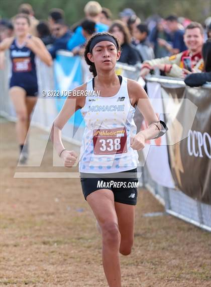 Thumbnail 1 in CIF Central Section Cross Country Championships (Girls D2 Race) photogallery.
