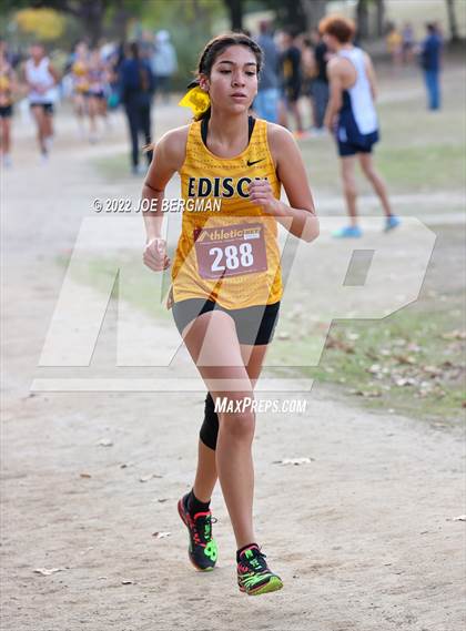 Thumbnail 1 in CIF Central Section Cross Country Championships (Girls D2 Race) photogallery.