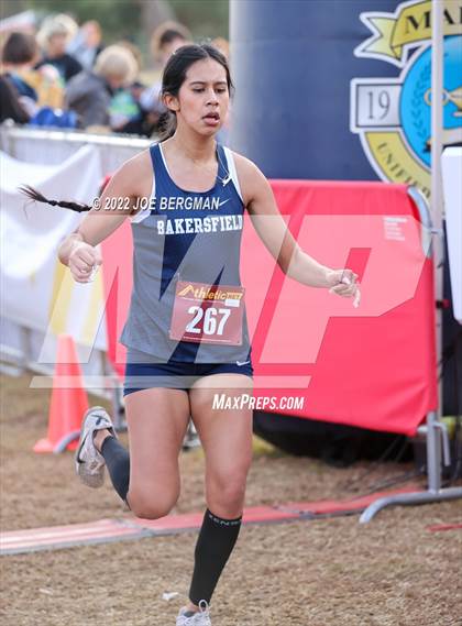 Thumbnail 2 in CIF Central Section Cross Country Championships (Girls D2 Race) photogallery.