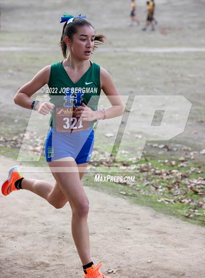 Thumbnail 3 in CIF Central Section Cross Country Championships (Girls D2 Race) photogallery.