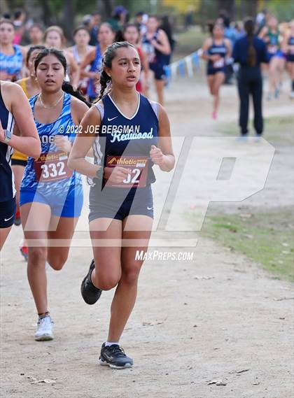 Thumbnail 3 in CIF Central Section Cross Country Championships (Girls D2 Race) photogallery.