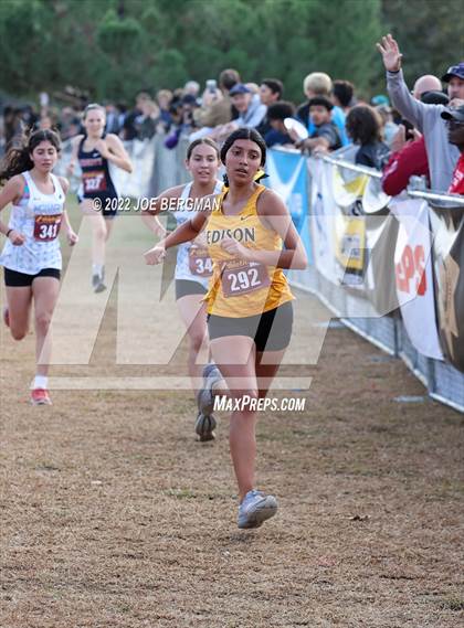 Thumbnail 1 in CIF Central Section Cross Country Championships (Girls D2 Race) photogallery.