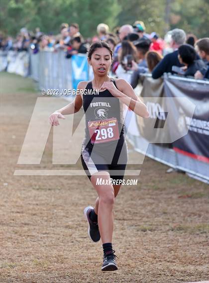 Thumbnail 2 in CIF Central Section Cross Country Championships (Girls D2 Race) photogallery.
