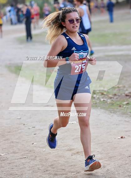 Thumbnail 3 in CIF Central Section Cross Country Championships (Girls D2 Race) photogallery.