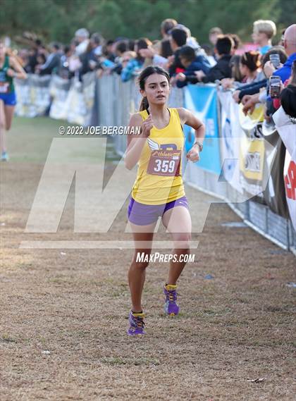 Thumbnail 1 in CIF Central Section Cross Country Championships (Girls D2 Race) photogallery.