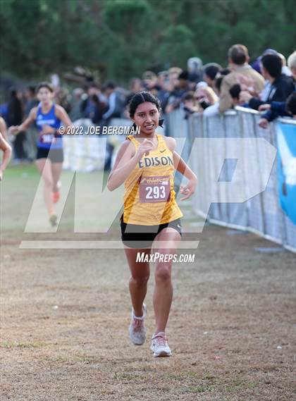Thumbnail 2 in CIF Central Section Cross Country Championships (Girls D2 Race) photogallery.