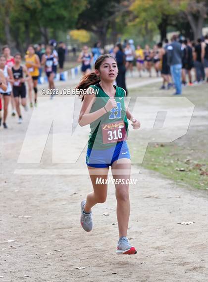 Thumbnail 3 in CIF Central Section Cross Country Championships (Girls D2 Race) photogallery.