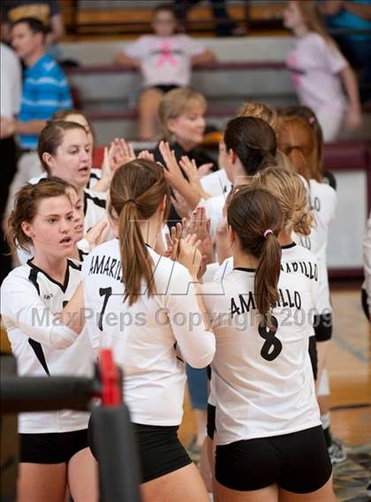 Thumbnail 2 in Alvin vs. Amarillo (Pearland Volleyball Classic) photogallery.