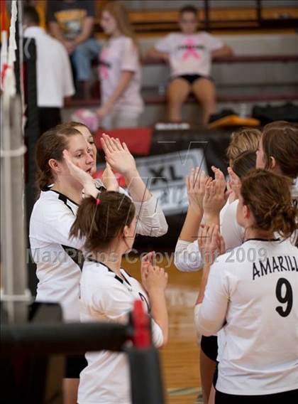 Thumbnail 3 in Alvin vs. Amarillo (Pearland Volleyball Classic) photogallery.
