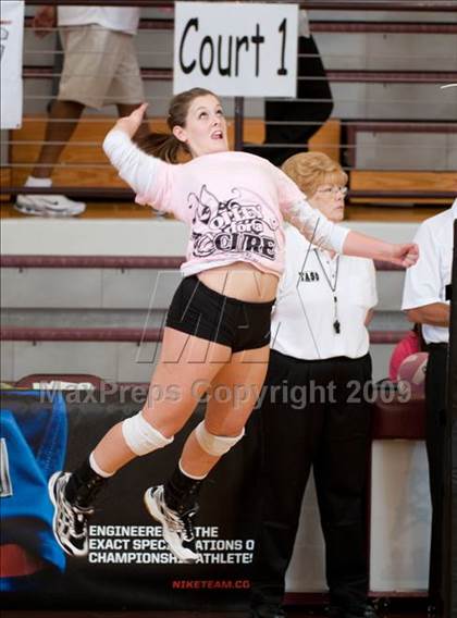 Thumbnail 3 in Alvin vs. Amarillo (Pearland Volleyball Classic) photogallery.