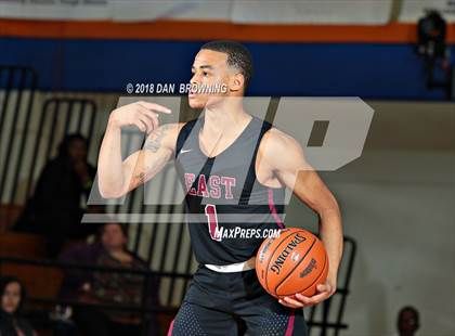 Thumbnail 1 in The Rock vs Memphis East (Chick-Fil-A Classic) photogallery.