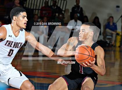 Thumbnail 1 in The Rock vs Memphis East (Chick-Fil-A Classic) photogallery.