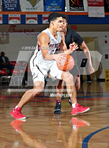 Thumbnail 1 in The Rock vs Memphis East (Chick-Fil-A Classic) photogallery.