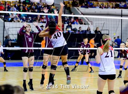 Thumbnail 2 in Idalia vs. Otis (CHSAA 1A Semifinal) photogallery.