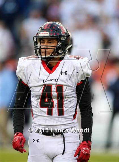 Thumbnail 2 in Pomona v Valor Christian (CHSAA 5A Final) photogallery.