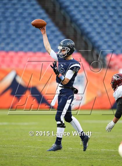Thumbnail 2 in Pomona v Valor Christian (CHSAA 5A Final) photogallery.