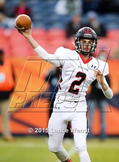 Thumbnail 2 in Pomona v Valor Christian (CHSAA 5A Final) photogallery.
