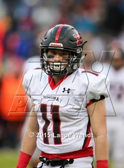 Thumbnail 2 in Pomona v Valor Christian (CHSAA 5A Final) photogallery.