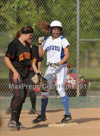 Thumbnail 2 in St. Francis vs. Davis (CIF SJS D1 Playoffs) photogallery.