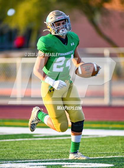 Thumbnail 1 in Yuma Catholic vs. Snowflake (AIA 3A Final) photogallery.