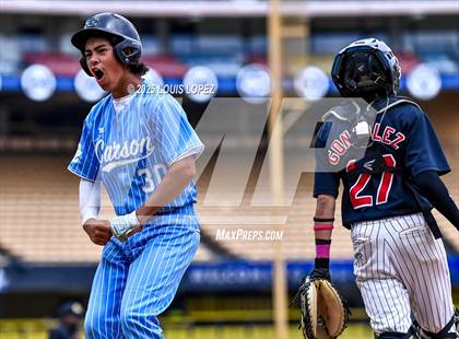 Thumbnail 1 in Carson vs. Banning (CIF LA City Section DIV 1 Championship) photogallery.