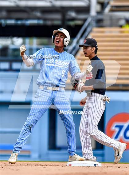 Thumbnail 3 in Carson vs. Banning (CIF LA City Section DIV 1 Championship) photogallery.