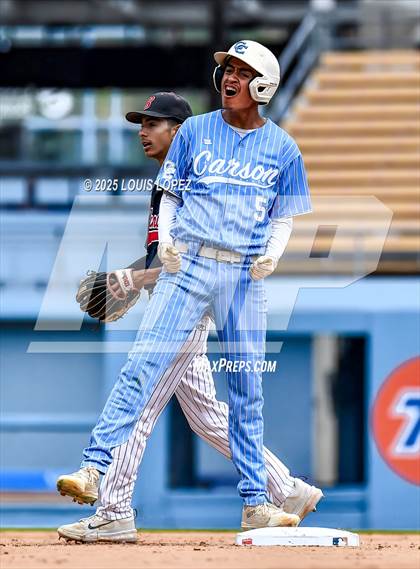 Thumbnail 1 in Carson vs. Banning (CIF LA City Section DIV 1 Championship) photogallery.