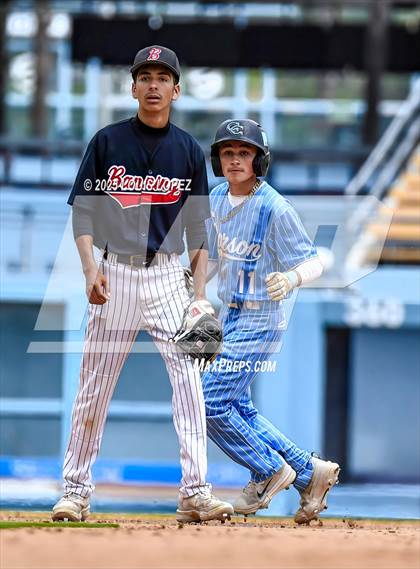 Thumbnail 1 in Carson vs. Banning (CIF LA City Section DIV 1 Championship) photogallery.