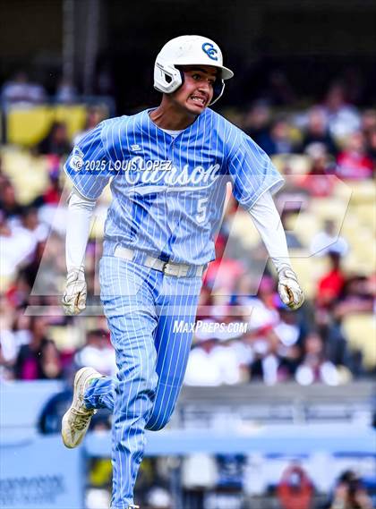 Thumbnail 2 in Carson vs. Banning (CIF LA City Section DIV 1 Championship) photogallery.