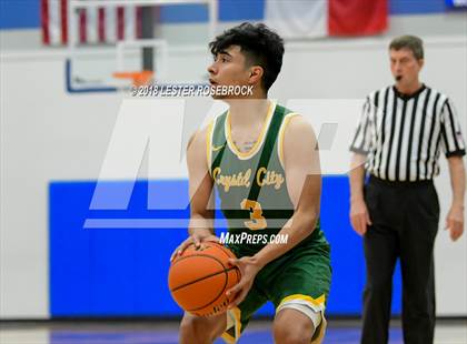 Thumbnail 2 in West Oso vs. Crystal City (UIL 4A Area Playoffs) photogallery.