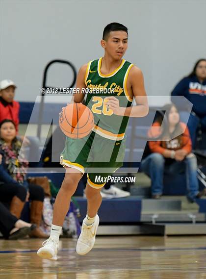 Thumbnail 2 in West Oso vs. Crystal City (UIL 4A Area Playoffs) photogallery.