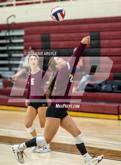 Thumbnail 3 in Maple Mountain vs. Corner Canyon (5A/6A Volleyball Challenge) photogallery.