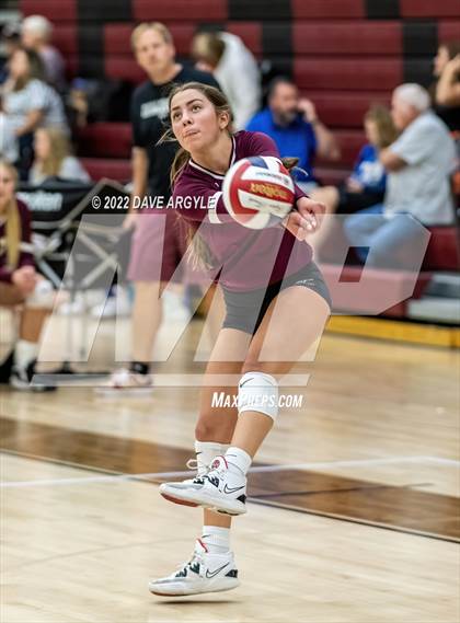 Thumbnail 1 in Maple Mountain vs. Corner Canyon (5A/6A Volleyball Challenge) photogallery.