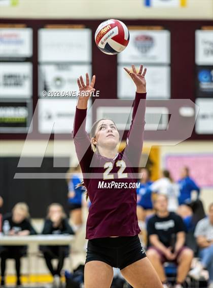 Thumbnail 1 in Maple Mountain vs. Corner Canyon (5A/6A Volleyball Challenge) photogallery.