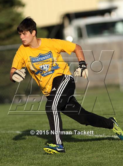 Thumbnail 3 in Northwest @ Maize (KSHSAA 6A Regional Playoff) photogallery.