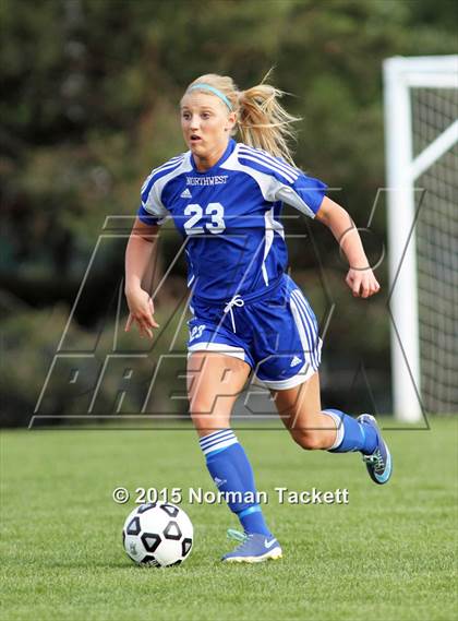 Thumbnail 3 in Northwest @ Maize (KSHSAA 6A Regional Playoff) photogallery.