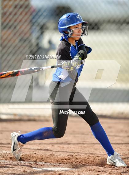 Thumbnail 3 in Wooster vs. Bishop Union (Yerington Tournament) photogallery.