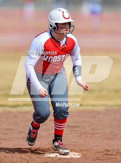 Thumbnail 2 in Wooster vs. Bishop Union (Yerington Tournament) photogallery.