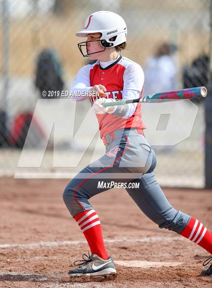 Thumbnail 3 in Wooster vs. Bishop Union (Yerington Tournament) photogallery.