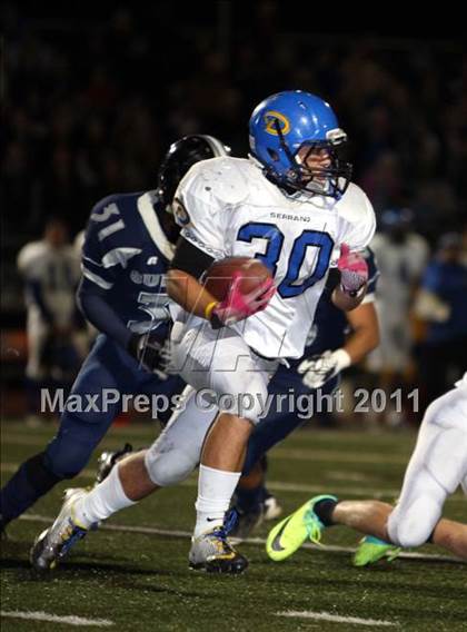 Thumbnail 1 in Serrano @ Summit (CIF SS Eastern Division Semifinal)  photogallery.
