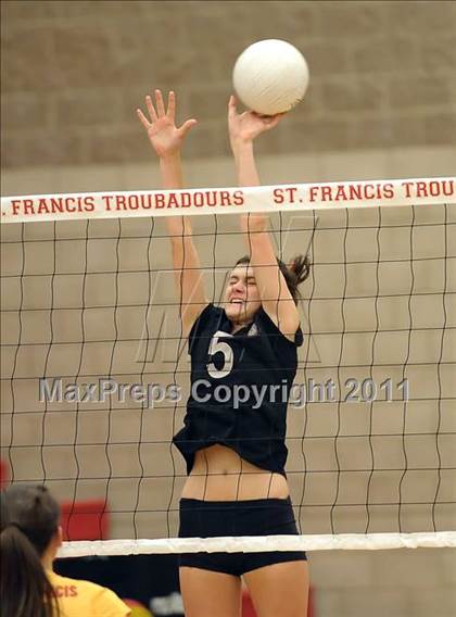 Thumbnail 3 in Lincoln @ St. Francis (CIF SJS D1 Playoffs) photogallery.