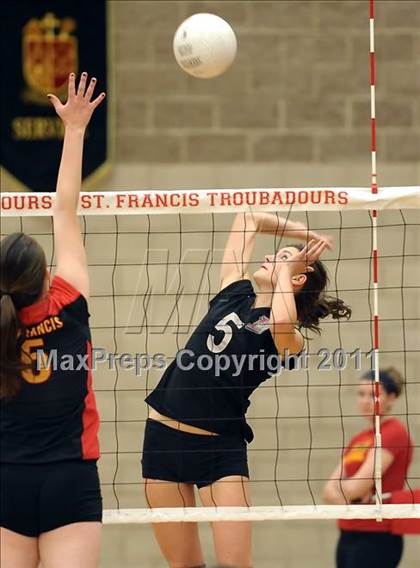 Thumbnail 2 in Lincoln @ St. Francis (CIF SJS D1 Playoffs) photogallery.