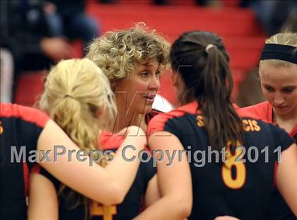 Thumbnail 2 in Lincoln @ St. Francis (CIF SJS D1 Playoffs) photogallery.