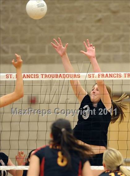 Thumbnail 3 in Lincoln @ St. Francis (CIF SJS D1 Playoffs) photogallery.