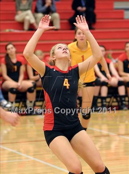 Thumbnail 2 in Lincoln @ St. Francis (CIF SJS D1 Playoffs) photogallery.