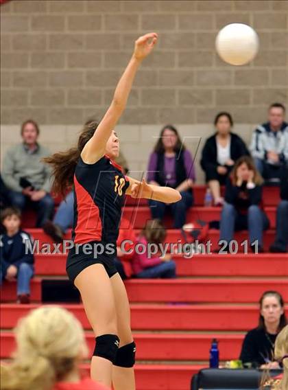Thumbnail 2 in Lincoln @ St. Francis (CIF SJS D1 Playoffs) photogallery.