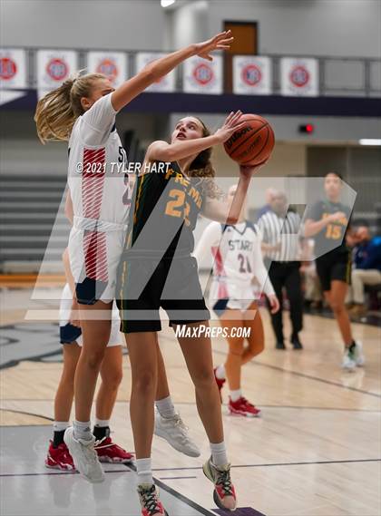 Thumbnail 2 in Bedford North Lawrence vs. Fremd (Sneakers for Santa Shootout) photogallery.